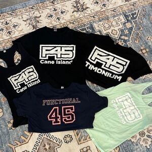 F45 shirt bundle
